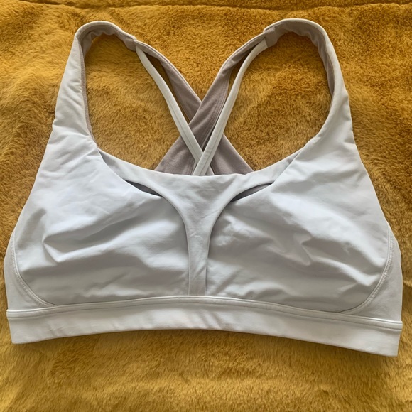 Lululemon sports bra. Lightly worn. Size 12. Bra pads removed. - Picture 1 of 3